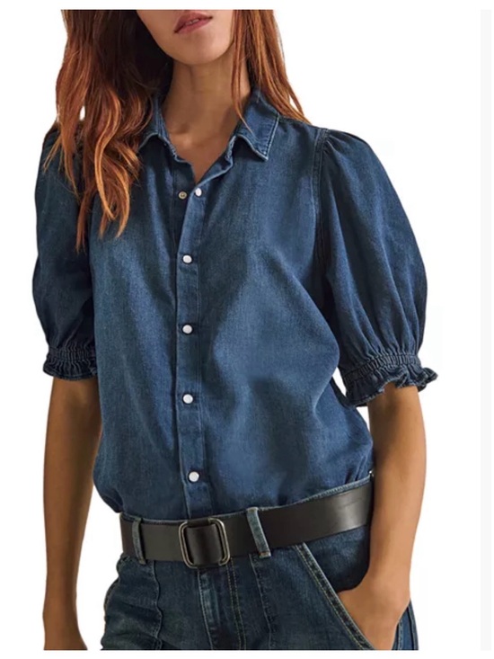 ba&sh Tops - Honey denim ba&sh shirt size 1